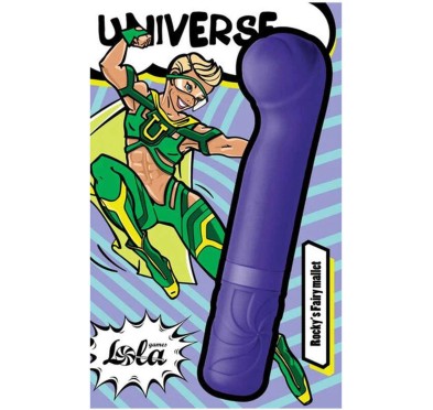 Rechargeable Mini Vibrator Universe Rocky's Fairy Mallet Blue