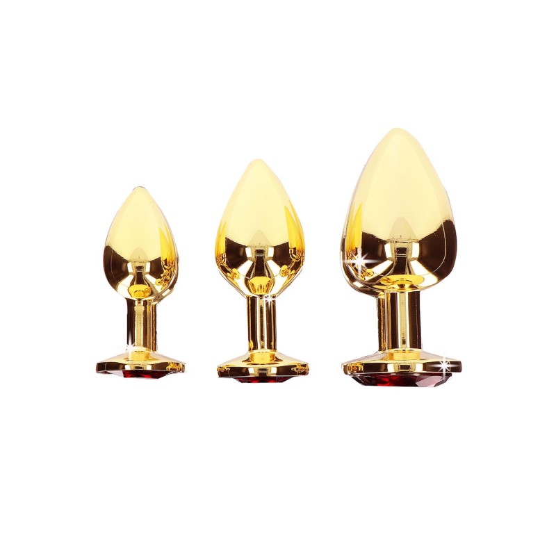 Butt Plug With Diamand Jewel M