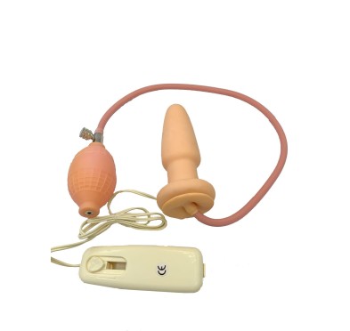 Wibrujący nadmuchiwany korek analny zatyczka plug Wibrujący nadmuchiwany korek analny zatyczka plug
