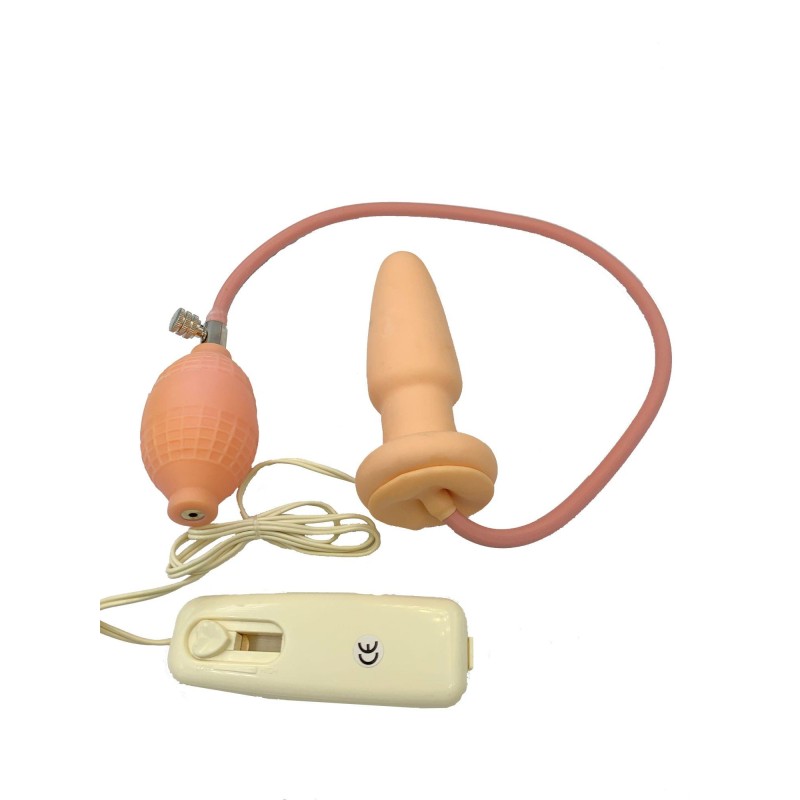 Wibrujący nadmuchiwany korek analny zatyczka plug Wibrujący nadmuchiwany korek analny zatyczka plug
