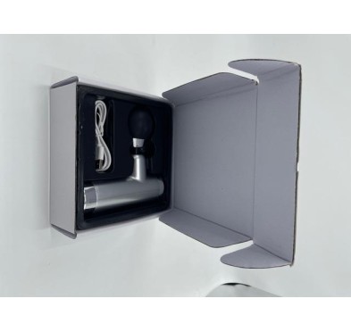 Massage gun mini silver
