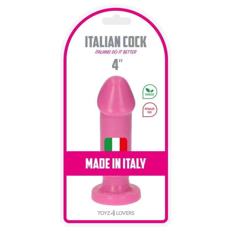 Różowe dildo gładki trzon z mocną przyssawką 15 cm Różowe dildo gładki trzon z mocną przyssawką 15 cm