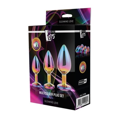 GLEAMING LOVE MULTICOLOUR PLUG SET