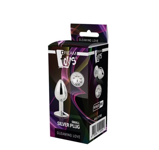 GLEAMING LOVE SILVER PLUG SMALL
