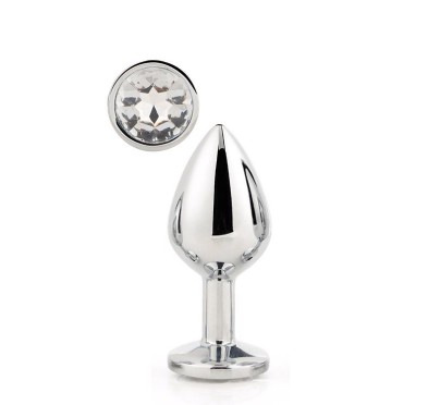 GLEAMING LOVE SILVER PLUG LARGE