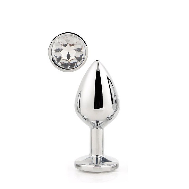GLEAMING LOVE SILVER PLUG LARGE
