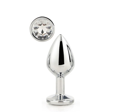 GLEAMING LOVE SILVER PLUG LARGE