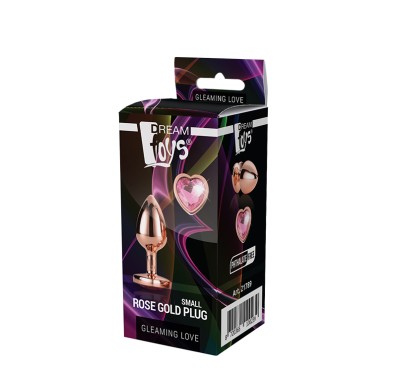 Złoty korek analny zatyczka z diamentem plug 7 cm Złoty korek analny zatyczka z diamentem plug 7 cm