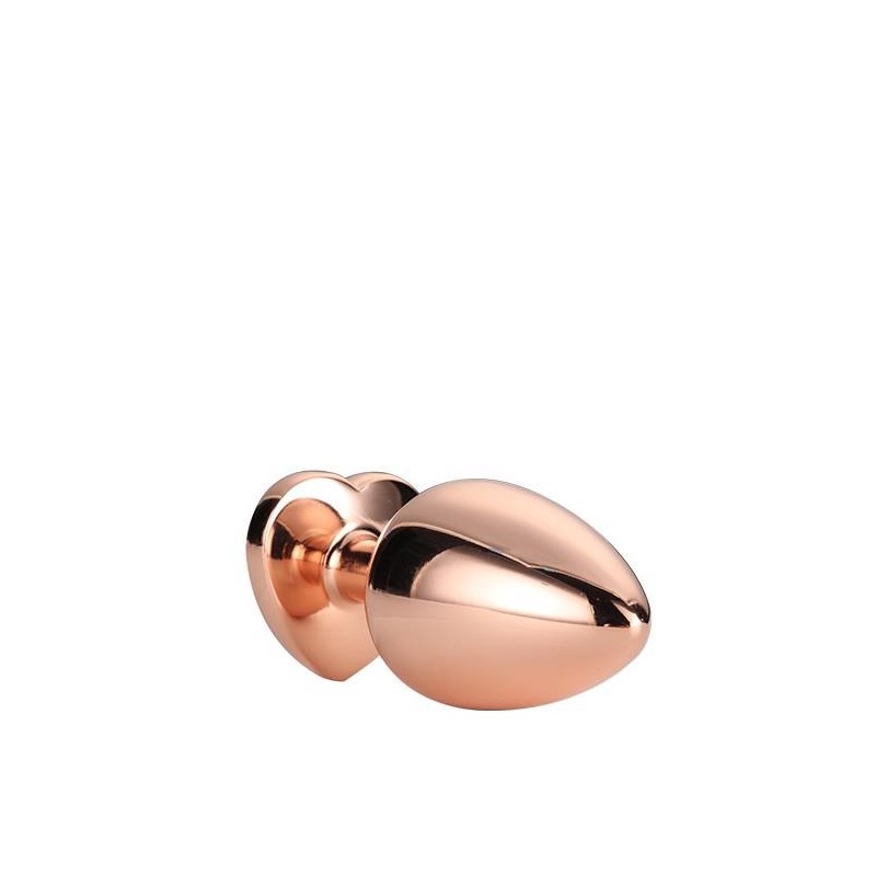 Złoty korek analny zatyczka z diamentem plug 7 cm Złoty korek analny zatyczka z diamentem plug 7 cm