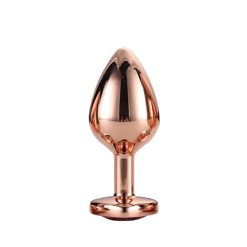 GLEAMING LOVE ROSE GOLD PLUG MEDIUM