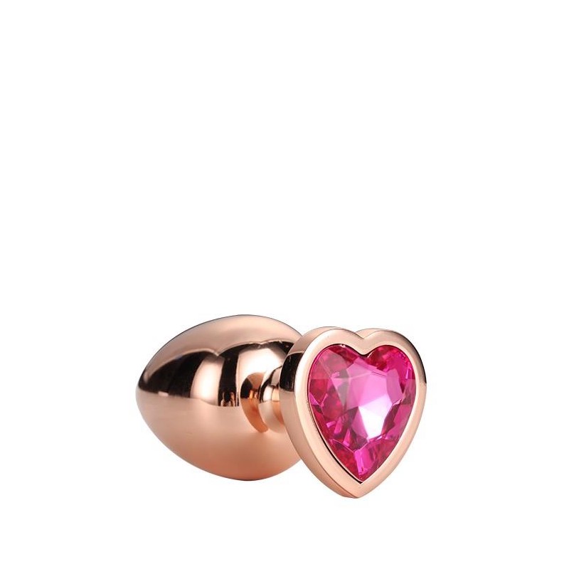 GLEAMING LOVE ROSE GOLD PLUG MEDIUM