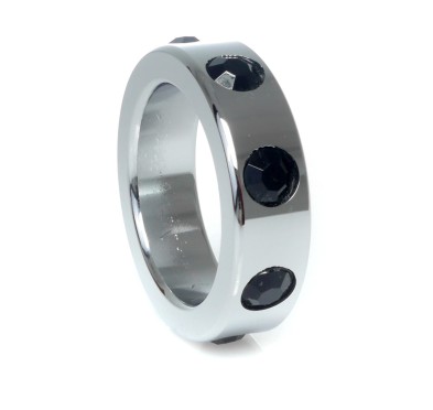 Pierścień erekcyjny na penisa metalowy stal 4cm Pierścień erekcyjny na penisa metalowy stal 4cm