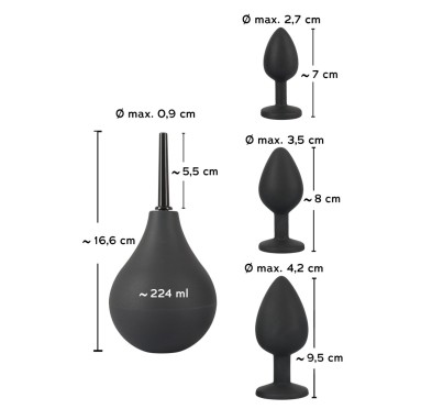 Black Velvets Anal Kit