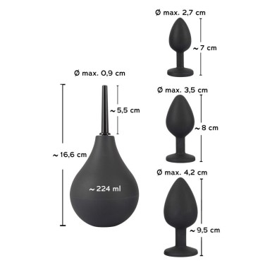 Black Velvets Anal Kit
