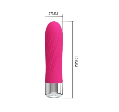 Podręczny mini wibrator stymulator 12 trybów 12cm Podręczny mini wibrator stymulator 12 trybów 12cm