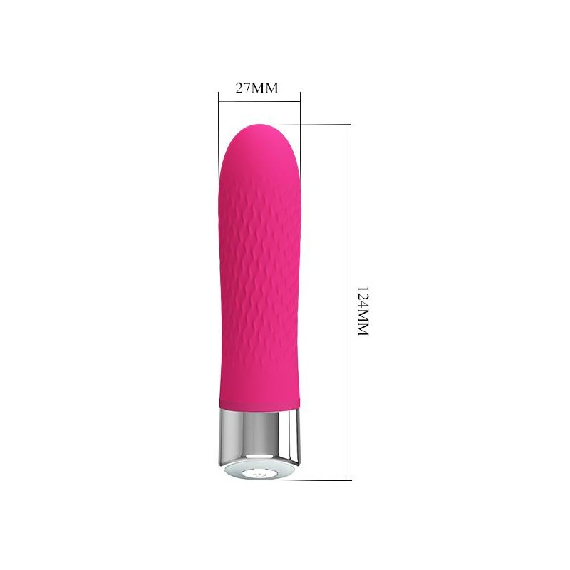 Podręczny mini wibrator stymulator 12 trybów 12cm Podręczny mini wibrator stymulator 12 trybów 12cm