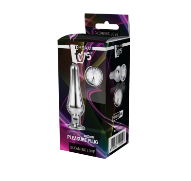 GLEAMING LOVE SILVER PLEASURE PLUG M