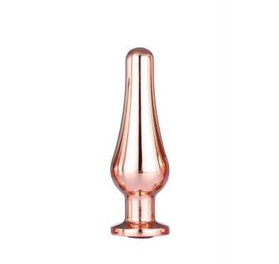 GLEAMING LOVE ROSE GOLD PLEASURE PLUG M