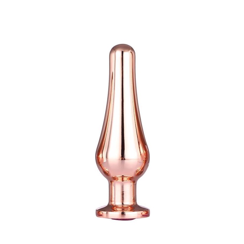 GLEAMING LOVE ROSE GOLD PLEASURE PLUG M