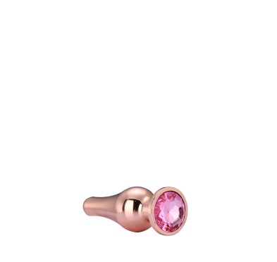 GLEAMING LOVE ROSE GOLD PLEASURE PLUG M