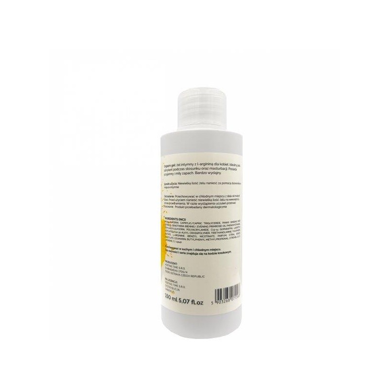 Żel orgazmowy dla kobiet na łechtaczkę sex 150ml Żel orgazmowy dla kobiet na łechtaczkę sex 150ml