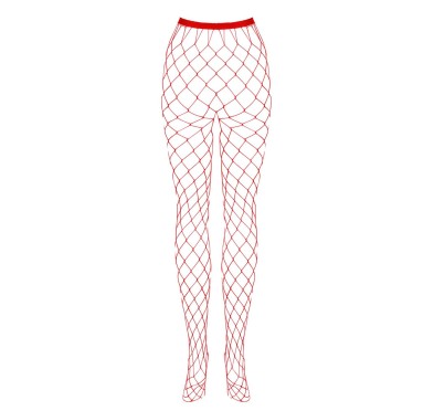 Bielizna-S812 rajstopy czerwone XL/XXL Bielizna-S812 rajstopy czerwone XL/XXL