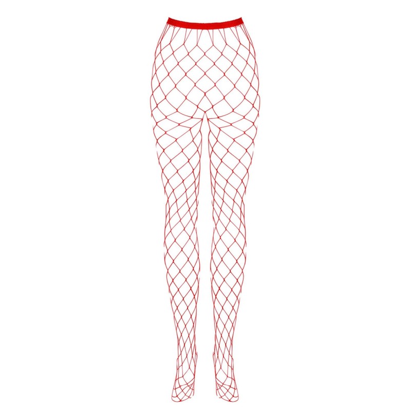 Bielizna-S812 rajstopy czerwone XL/XXL Bielizna-S812 rajstopy czerwone XL/XXL
