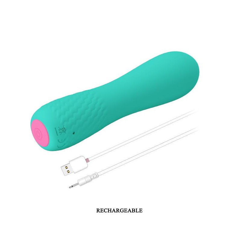 Wibrator klasyczny podręczny masażer 12trybów 11cm Wibrator klasyczny podręczny masażer 12trybów 11cm