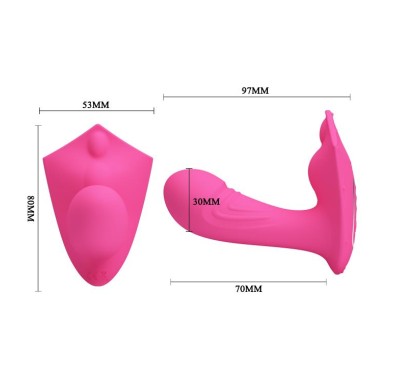 Wibrator do majtek penis członek z pilotem 12tryb Wibrator do majtek penis członek z pilotem 12tryb
