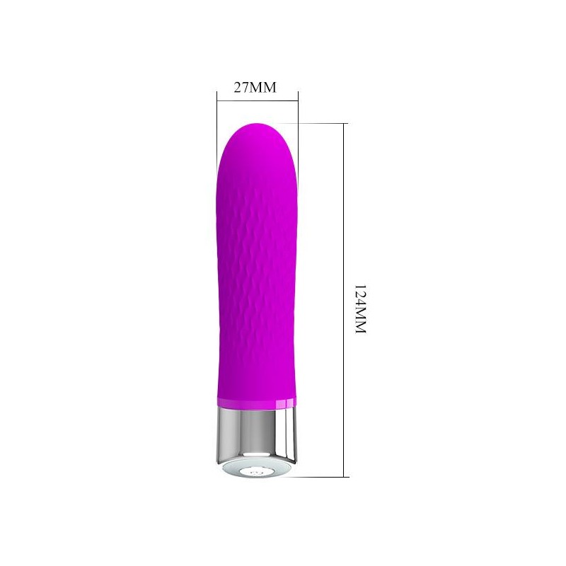 Klasyczny podręczny mały mini wibrator 12cm 12tryb Klasyczny podręczny mały mini wibrator 12cm 12tryb