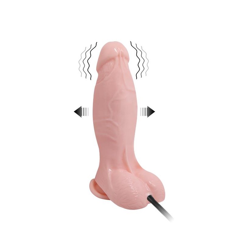 Realistyczne wibrujące pompowane dildo na pilota Realistyczne wibrujące pompowane dildo na pilota