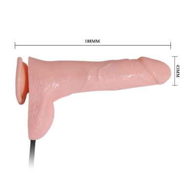 Realistyczne wibrujące pompowane dildo na pilota Realistyczne wibrujące pompowane dildo na pilota