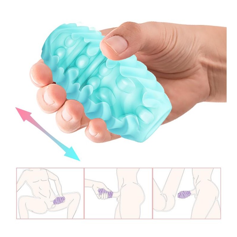 Masturbator męski jajeczko rozciągliwe 3x5 sztuk Masturbator męski jajeczko rozciągliwe 3x5 sztuk