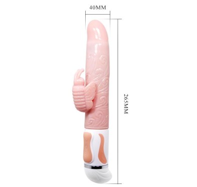 Wibrator wielofunkcyjny podgrzewanie 12trybów 26cm Wibrator wielofunkcyjny podgrzewanie 12trybów 26cm