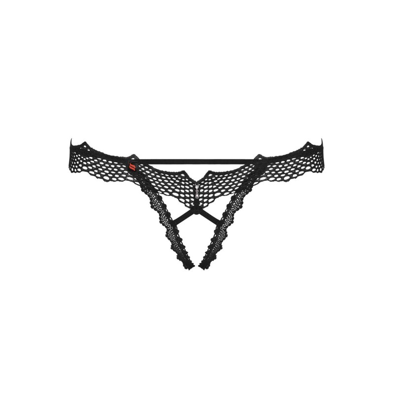 Stringi otwarte koronkowe obsessive bravelle l/xl Stringi otwarte koronkowe obsessive bravelle l/xl