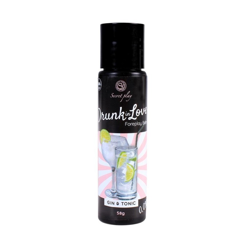 Żel intymny do gry wstępnej jadalny gin tonic 60ml Żel intymny do gry wstępnej jadalny gin tonic 60ml