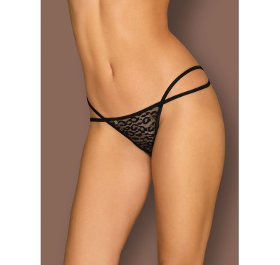 Stringi z sex łańcuszkami obsessive pantheria l/xl Stringi z sex łańcuszkami obsessive pantheria l/xl