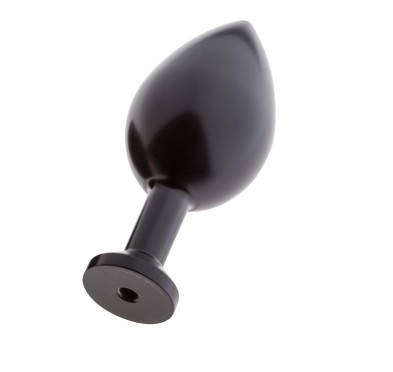 MALESATION Alu-Plug with suction cup large, black