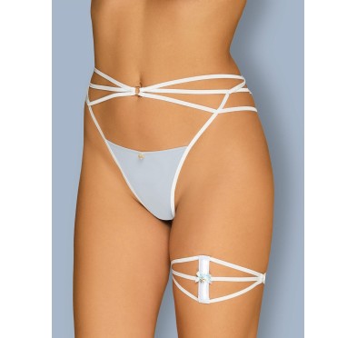 Podwiązka biała erotyczna obsessive a760 l/xl Podwiązka biała erotyczna obsessive a760 l/xl