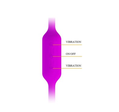 Podwójny wibrator analny waginalny 12 trybów 65cm Podwójny wibrator analny waginalny 12 trybów 65cm