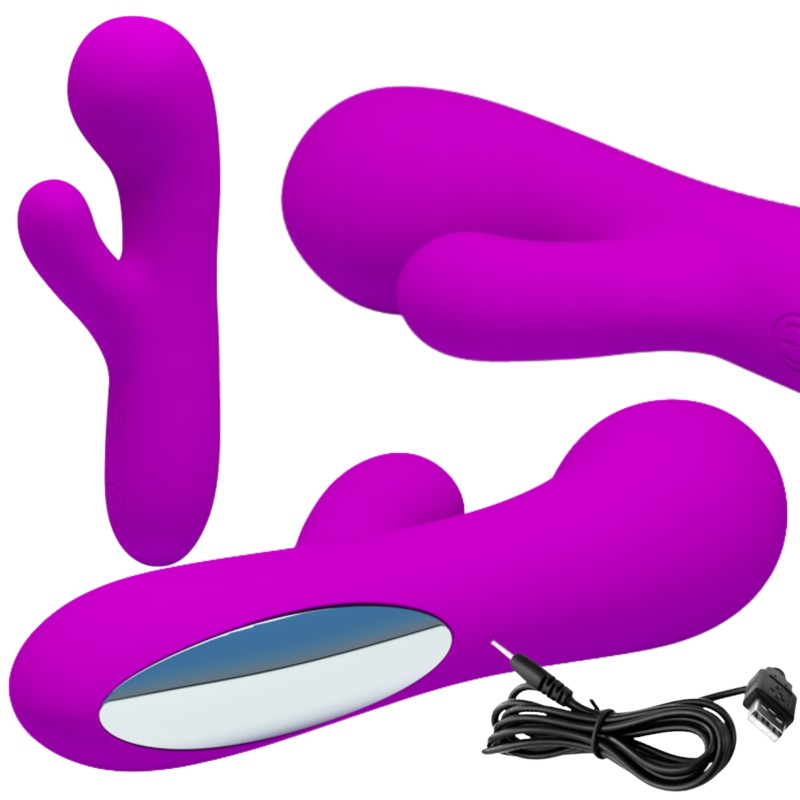 Wibrator królik łechtaczka punkt g 30 trybów 13cm Wibrator królik łechtaczka punkt g 30 trybów 13cm