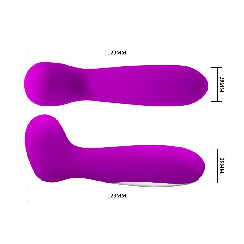 Masażer łechtaczki wibrator punktu g 30 tryb 12cm Masażer łechtaczki wibrator punktu g 30 tryb 12cm