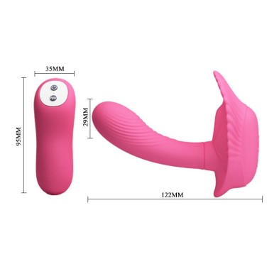 Wibrator do majtek punkt g pilot 12cm 30 trybów Wibrator do majtek punkt g pilot 12cm 30 trybów