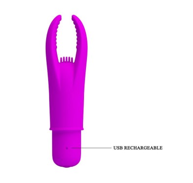 Masażer łechtaczki mini wibrator sex 12 trybów 9cm Masażer łechtaczki mini wibrator sex 12 trybów 9cm