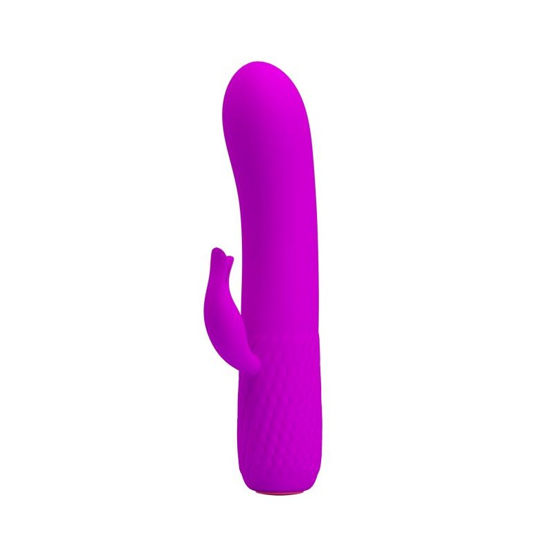 Wibrator ze stymulatorem łechtaczki 12 trybów 15cm Wibrator ze stymulatorem łechtaczki 12 trybów 15cm