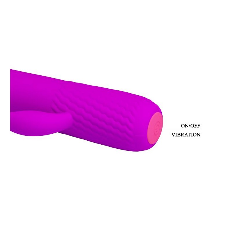 Wibrator ze stymulatorem łechtaczki 12 trybów 15cm Wibrator ze stymulatorem łechtaczki 12 trybów 15cm
