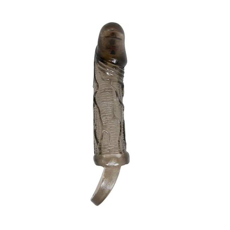 Nakładka na penisa przedłużka wibrująca plus 3cm Nakładka na penisa przedłużka wibrująca plus 3cm