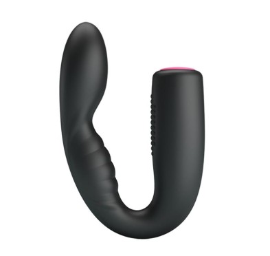 Wibrator wyginany podwójny dwustronny 12 tryb 14cm Wibrator wyginany podwójny dwustronny 12 tryb 14cm