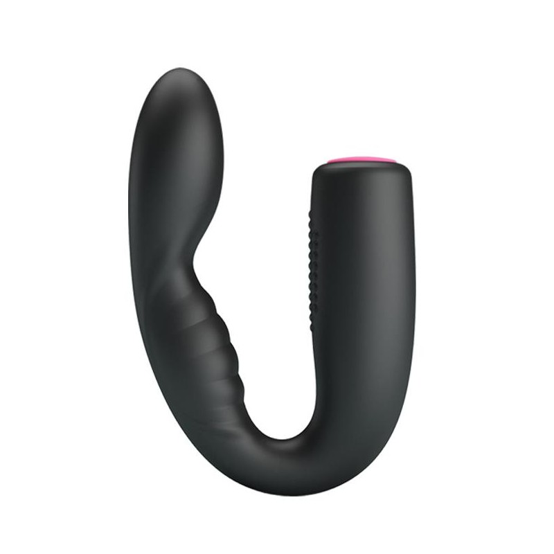 Wibrator wyginany podwójny dwustronny 12 tryb 14cm Wibrator wyginany podwójny dwustronny 12 tryb 14cm