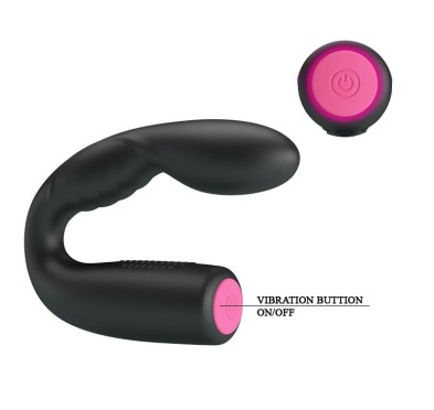 Wibrator wyginany podwójny dwustronny 12 tryb 14cm Wibrator wyginany podwójny dwustronny 12 tryb 14cm